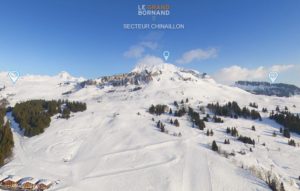 visites virtuelles aériennes : Le Grand Bornand