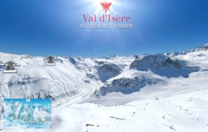 visites virtuelles aériennes : Val D'isère.